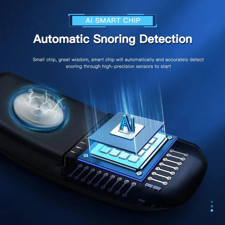 Smart Anti Snoring Device EMS Pulse Stop Snore Portable Comfortable Sleep Well Stop Snore Health Care Sleep Apnea Aid USB