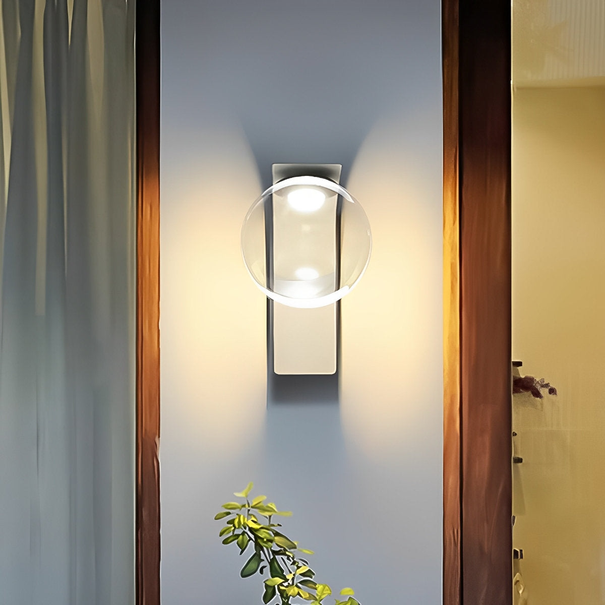 Solar Waterproof Bubbles LED Outdoor Wall Sconces