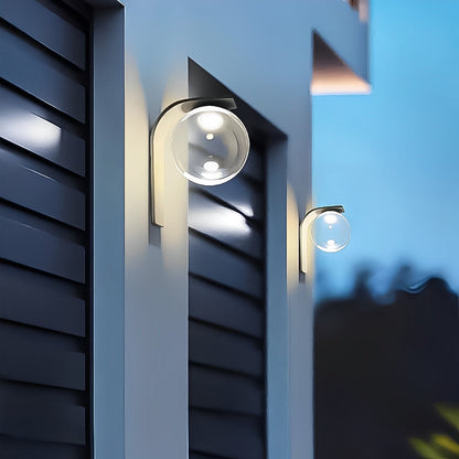 Solar Waterproof Bubbles LED Outdoor Wall Sconces