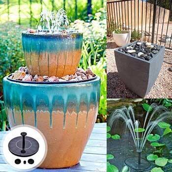 Solar-Powered Easy Bird Fountain Kit