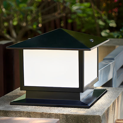 Square LED Waterproof Solar Fence Post Cap Lights Column Lamp