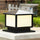 Square LED Waterproof Solar Fence Post Cap Lights Column Lamp