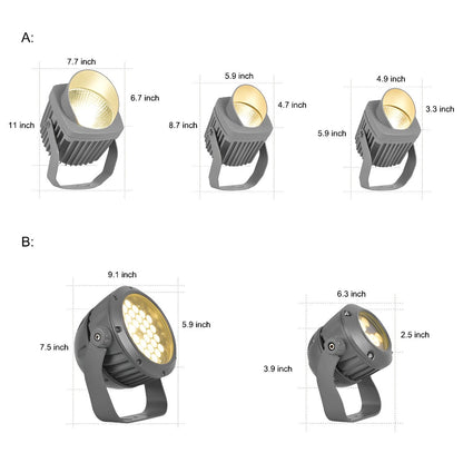 Waterproof Unique Outdoor Spotlight Lighting Tree Light Wall Light