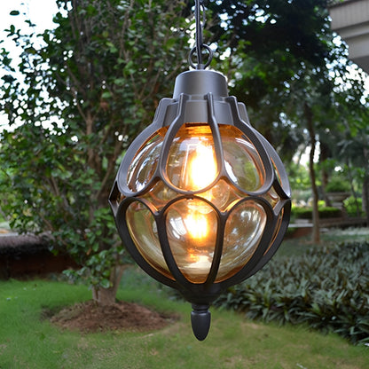 Waterproof Aluminum Ball Outdoor Chandelier Light Hanging Pendan Light
