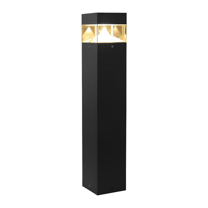 Waterproof Aluminum Metal Post Bollard Light Pillar Lantern Pathway