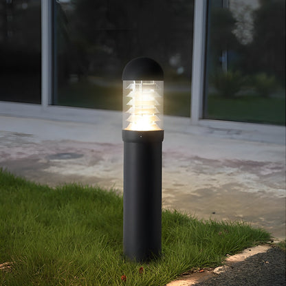 Waterproof Fence Patio Courtyard Park Yard  Aluminum Pillar Post Column Lamp