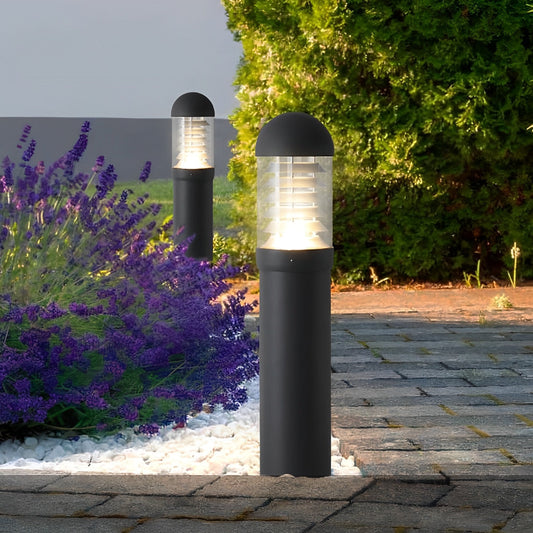 Waterproof Fence Patio Courtyard Park Yard  Aluminum Pillar Post Column Lamp