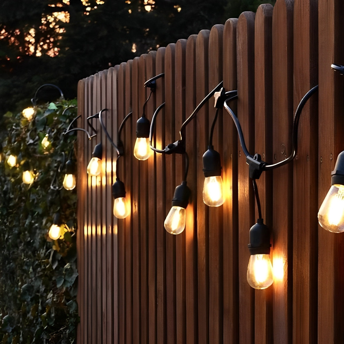 Waterproof LED Outdoor String Lights Garden Hanging Light