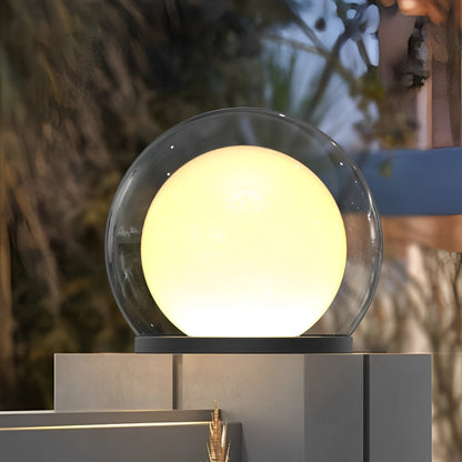 Waterproof Modern Moon Bubble Post Light Landscape Light