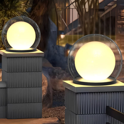 Waterproof Modern Moon Bubble Post Light Landscape Light