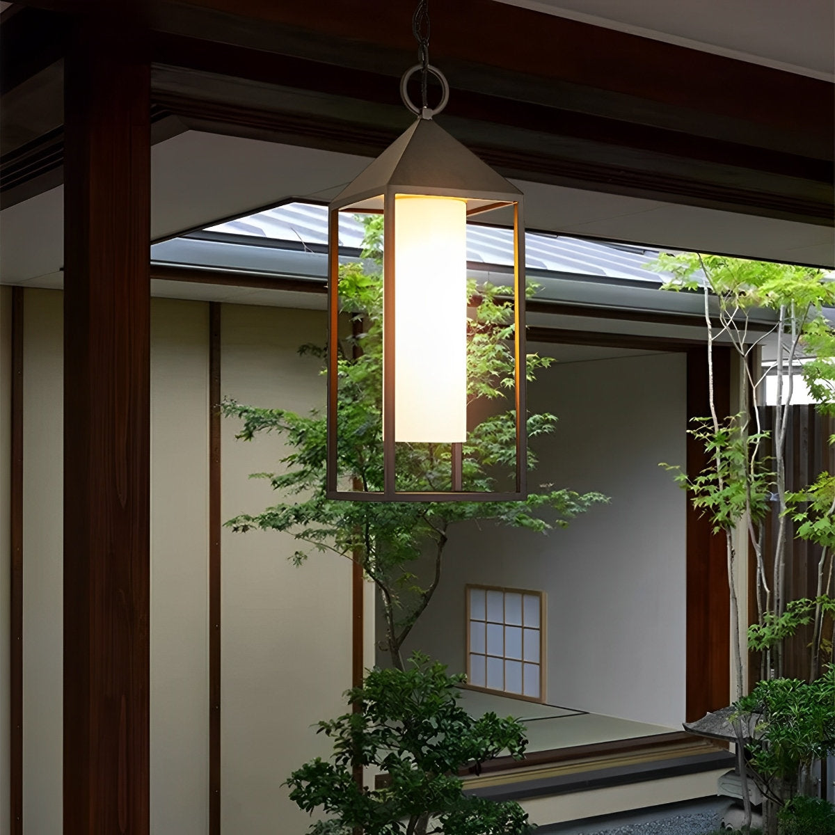 Waterproof Modern Outdoor Hanging Lantern Pendant Lights