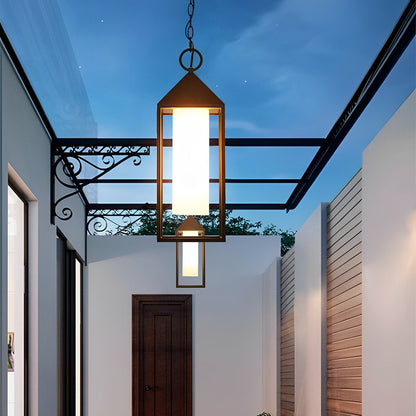 Waterproof Modern Outdoor Hanging Lantern Pendant Lights