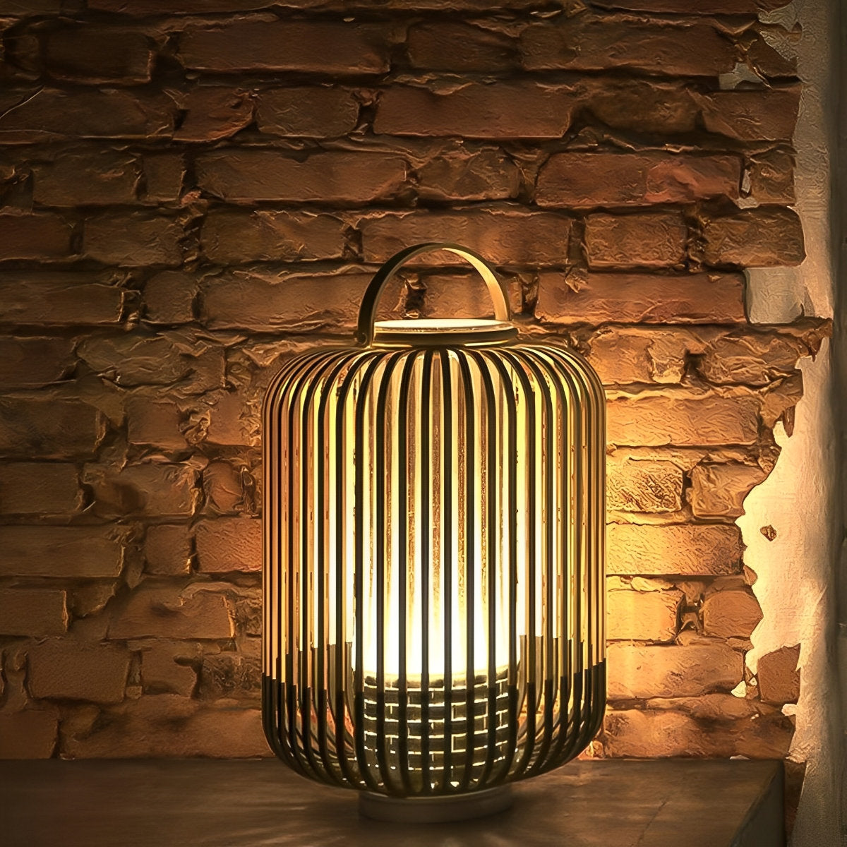 Waterproof Outdoor Bamboo Light Hanging Lanterns