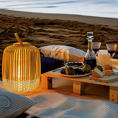 Waterproof Outdoor Bamboo Light Hanging Lanterns