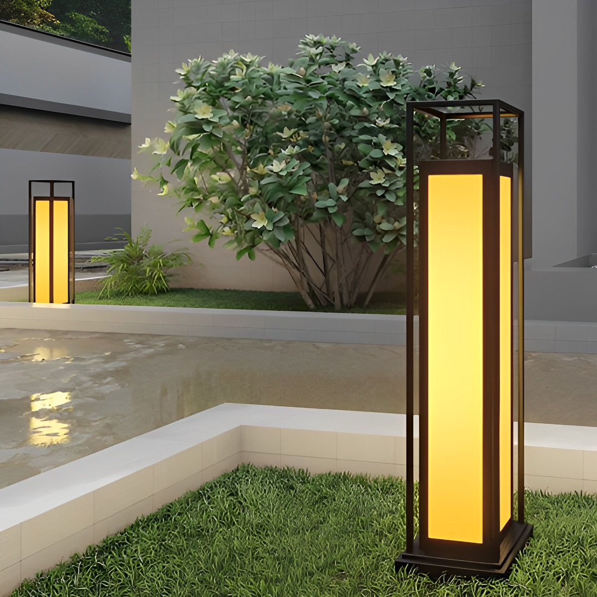 Waterproof Outdoor Post Lights LED Garden Lights Deck Light