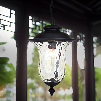 Waterproof Rustic Outdoor Hanging Lantern Pendant Lights