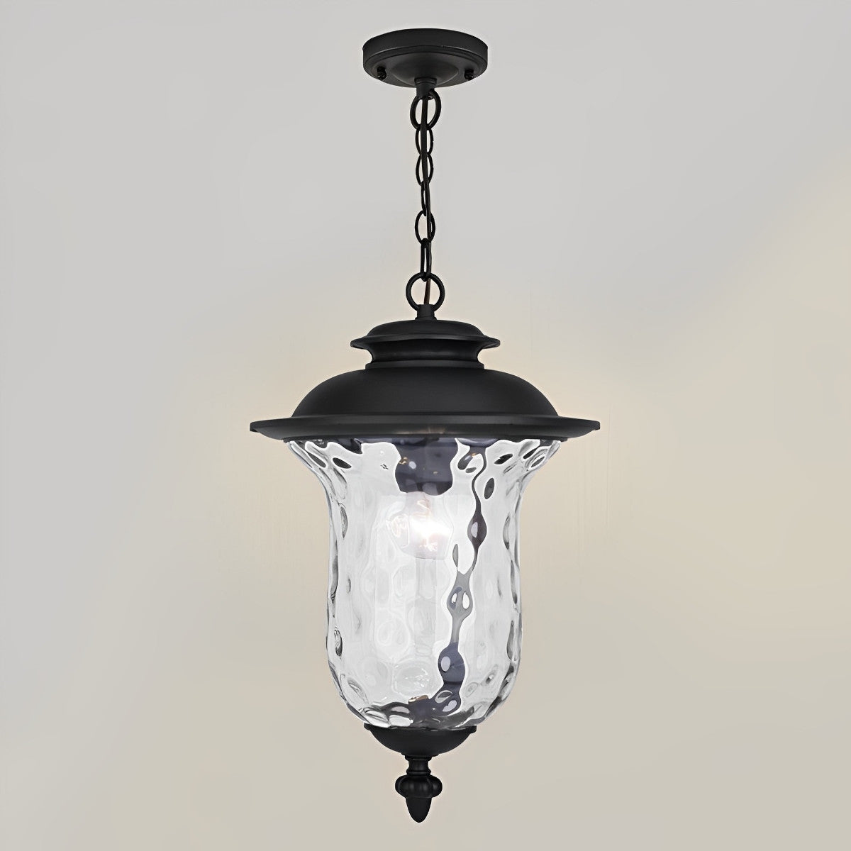 Waterproof Rustic Outdoor Hanging Lantern Pendant Lights