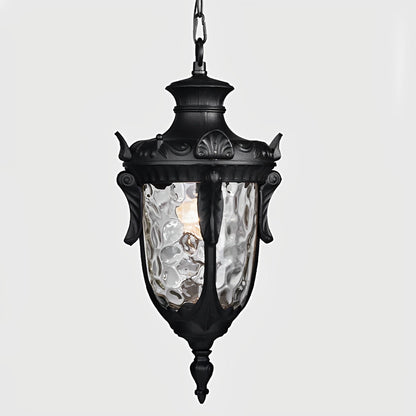 Waterproof Rustic Outdoor Pendant Lights Hanging Lantern