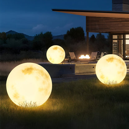 Waterproof Solar Moon Ball Lights Garden Landscape Lights