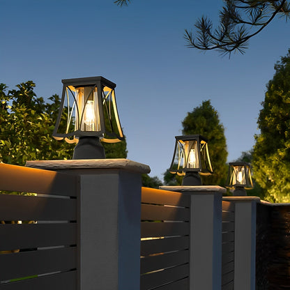 Waterproof Solar Powerd LED Outdoor Post Lights