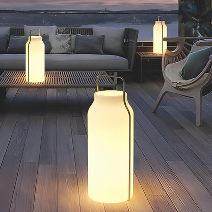 Waterproof Solar Vase Shape LED Outdoor Floor Lamp