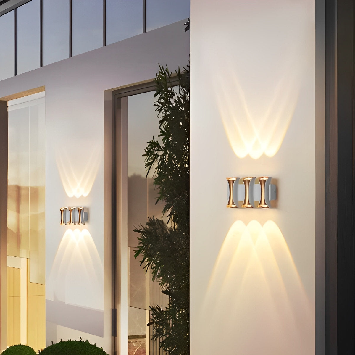 Waterproof Up and Down Lights LED Modern Outdoor Wall Sconce